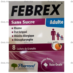 medicament FEBREXBoite de 8 sachets maroc