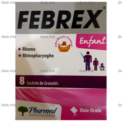 medicament FEBREXBoite de 8 sachets maroc