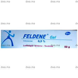 medicament FELDENE0,5 %Tube de 50 g maroc