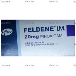 medicament FELDENE20 MGBoîte de 2 ampoules de 1 ml maroc