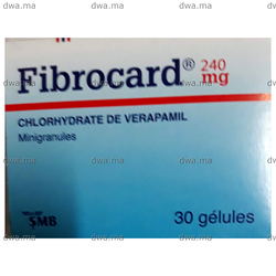 medicament FIBROCARD LP240 MGBoîte de 30 maroc