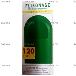 medicament FLIXONASE50 µgFlacon de 120 doses maroc