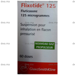 medicament FLIXOTIDE AÉROSOL125 µgFlacon de 60 doses maroc