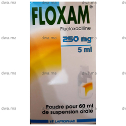medicament FLOXAM250 mg/5 ml, Poudre pour Suspension oraleFlacon de 60ml maroc