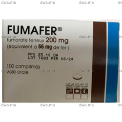 medicament FUMAFER66 MGBoîte de 100 maroc