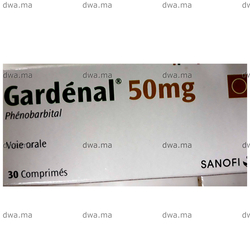 medicament GARDENAL50 MGBoîte de 30 maroc