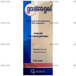 medicament GASTROGEL SuspensionFlacon de 250 ml maroc