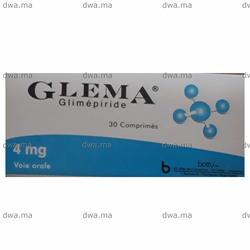 medicament GLEMA4 MGBoîte de 30 maroc