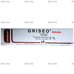 medicament GRISEO5 % Pommade dermiqueTube de 15 g maroc