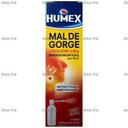 medicament HUMEX0,30 g / 0Flacon de 35 ml maroc