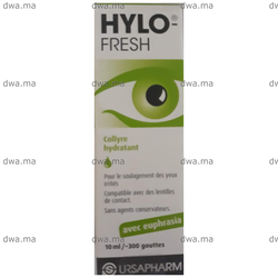 medicament HYLO-FRESHFlacon de 10 ml maroc