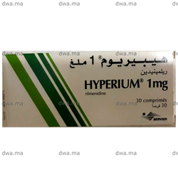 medicament HYPERIUM1MGBoîte de 30 maroc