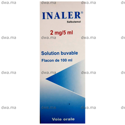medicament INALER2 MG / 5 MLFlacon de 100 ml maroc