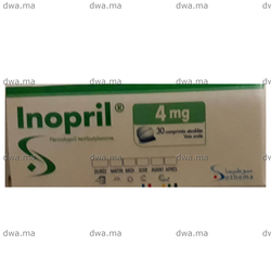 medicament INOPRIL4 MGBoite de 30 maroc