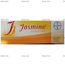 medicament JASMINE3 MG / 30 µGBoîte de 21 maroc