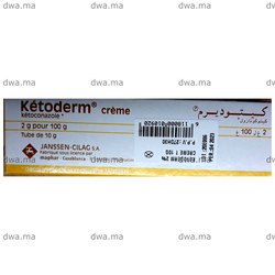 medicament KETODERM0,02Boîte de 1 Tube de 10 g maroc