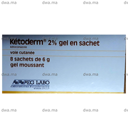 KETODERM, 0,02, Boîte de 8 Sachets-dose - Medicament