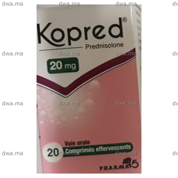 medicament KOPRED20 MGBoite de 20 maroc