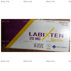 medicament LABIXTEN20 MGBoite de 20 maroc