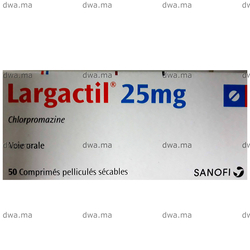 medicament LARGACTIL25 mgBoîte de 50 maroc
