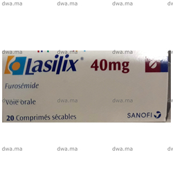 medicament LASILIX40 MGBoîte de 20 maroc