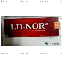 medicament LD-NOR40 MGBoite de 30 comprimés pelliculés maroc