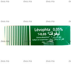 medicament LEVOPHTA0,05 %Flacon de 5 ml maroc