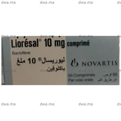 medicament LIORESAL10 mgBoîte de 50 maroc