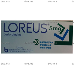 medicament LOREUS5 MGBoite de 30 maroc