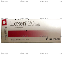 medicament LOXEN20 MGBoîte de 30 maroc