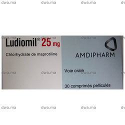 medicament LUDIOMIL25 mgBoîte de 30 maroc