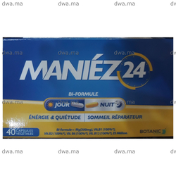 medicament MANIEZ24Boite de 40 comprimés maroc