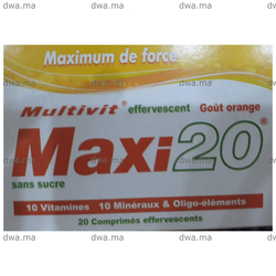medicament MAXI20Boite de 20 maroc