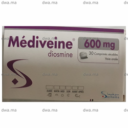 medicament MEDIVEINE600 mgBoîte de 30 comprimés maroc