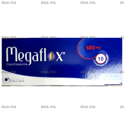 medicament MEGAFLOX500 MGBoîte de 10 maroc