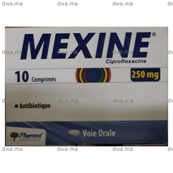 medicament MEXINE250 mgBoîte de 10 maroc