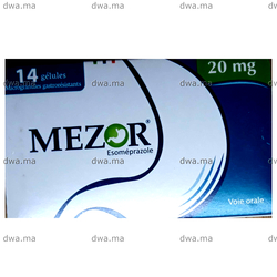 medicament MEZOR20 MGBoite de 14 maroc