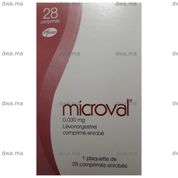 medicament MICROVAL30 µGBoîte de 28 maroc