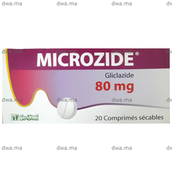 medicament MICROZIDE80 MGBoîte de 20 maroc
