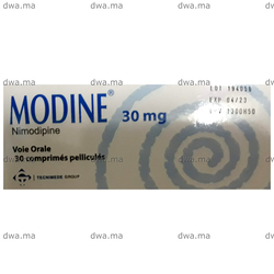 medicament MODINE30 MGBoîte de 30 maroc