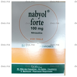 medicament NABYOL FORTE100 MGBoîte de 50 maroc
