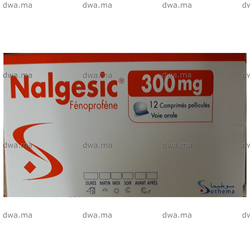 medicament NALGESIC300 MGBoîte de 12 maroc