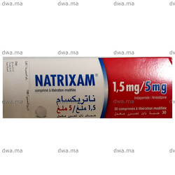 medicament NATRIXAM1.5 MG / 5 MGBoite de 30 maroc