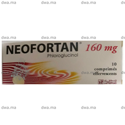 medicament NEOFORTAN160 MG, Comprimé effervescentBoîte de 10 maroc