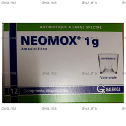 medicament NEOMOX1GBoîte de 12 maroc