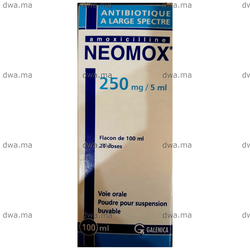 medicament NEOMOX250 MG/5 MLFlacon de 100 ml maroc
