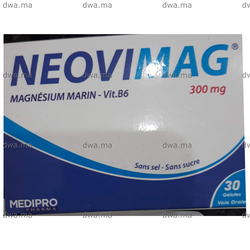 medicament NEOVIMAG300 MGBoite de 30 maroc