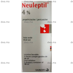 medicament NEULEPTIL4%Boîte de 1 Flacon de 30 ml maroc