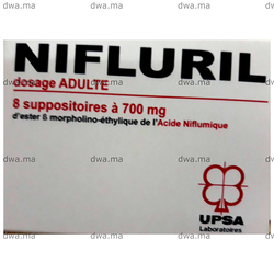 medicament NIFLURIL700 MGBoîte de 8 maroc