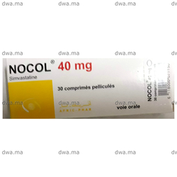 medicament NOCOL40 MGBoîte de 30 maroc